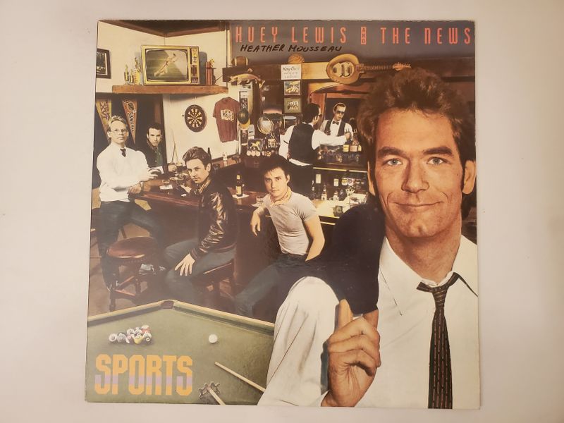 Huey Lewis & The News Sports vinyl record